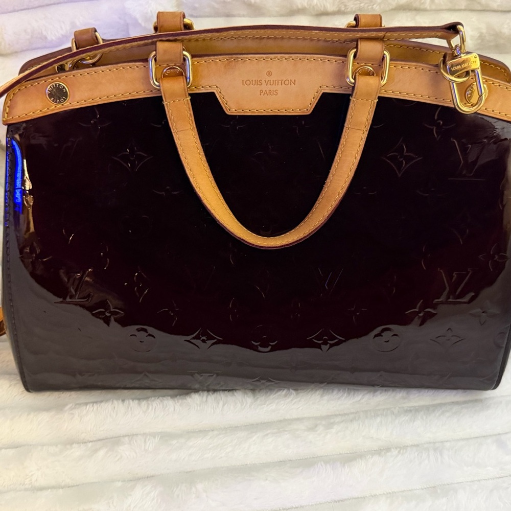 Louis Vuitton 2013 Monogram MM Amarante Vernis Brea